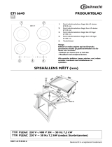 Bauknecht ETI 6640 IN Program Chart