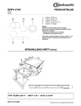 Bauknecht EDPV 6740 IN Program Chart