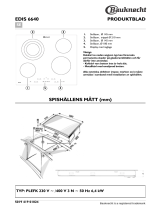 Bauknecht EDIS 6640 NE Program Chart