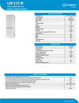 Indesit LI8 S1E W NEL Data Sheet