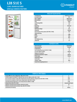 Indesit LI8 S1E S NEL Data Sheet