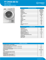 Indesit YT CM08 8B EU Product data sheet