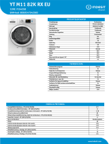 Indesit YT M11 82K RX EU Product data sheet