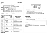 Whirlpool AKZ 189 IX Program Chart