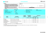 Bauknecht GSF 4741 TW- Program Chart