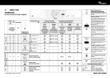 Whirlpool AWZ 2793 Program Chart