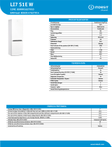 Indesit LI7 S1E W NEL Data Sheet