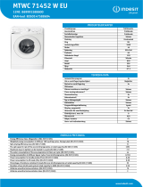 Indesit MTWC 71452 W EU NEL Data Sheet