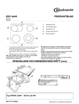 Bauknecht EKV 6640 IN Program Chart