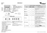 Whirlpool AKZ 577 NB Program Chart