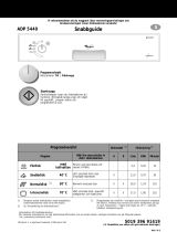 Whirlpool ADP 5440/3 WH Program Chart