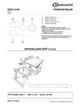 Bauknecht EDIV 6740 NE Program Chart