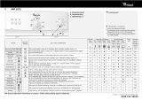 Whirlpool AWT 2070/1 Program Chart