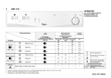 Whirlpool AWZ 210 Program Chart