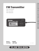 Clas Ohlson LHF-400 Användarmanual