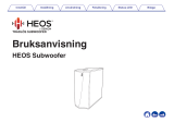 Denon HEOS Subwoofer Bruksanvisning