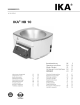 IKA HB 10 Operating Instructions Manual