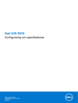 Dell G15 5510 Snabbstartsguide