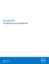 Dell G15 5511 Snabbstartsguide