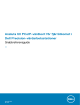 Dell Precision 3930 Rack Snabbstartsguide