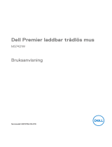 Dell Premier Rechargeable Wireless Mouse MS7421W Användarguide