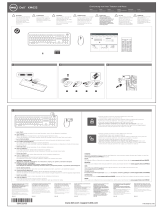 Dell Wireless Keyboard & Mouse Bundle KM632 Användarguide