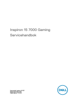 Dell Inspiron 15 Gaming 7577 Användarmanual
