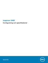Dell Inspiron 3481 Användarguide