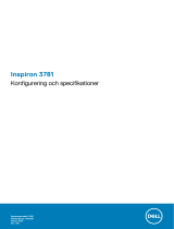 Dell Inspiron 3781 Användarguide