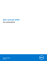 Dell Latitude 5400 Bruksanvisning