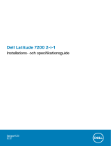 Dell Latitude 7200 2-in-1 Bruksanvisning