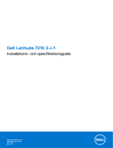 Dell Latitude 7210 2-in-1 Bruksanvisning