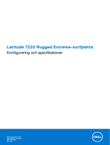 Dell Latitude 7220 Rugged Extreme Bruksanvisning
