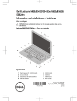 Dell Latitude E5420 Snabbstartsguide