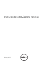 Dell Latitude E6220 Bruksanvisning