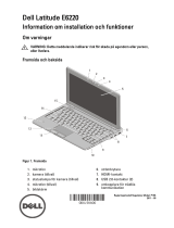 Dell Latitude E6220 Snabbstartsguide