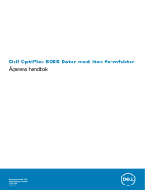 Dell OptiPlex 5055 Ryzen CPU Bruksanvisning