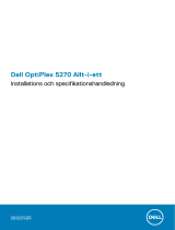 Dell OptiPlex 5270 All-in-One Bruksanvisning