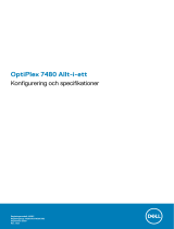 Dell OptiPlex 7480 All-In-One Bruksanvisning