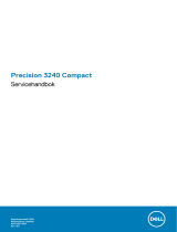 Dell Precision 3240 Compact Bruksanvisning