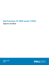 Dell Precision 7510 Bruksanvisning