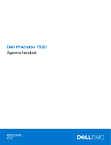 Dell Precision 7520 Bruksanvisning