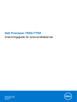 Dell Precision 7550 Användarguide