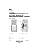 Dell Precision T1500 Snabbstartsguide
