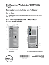 Dell Precision T7600 Snabbstartsguide