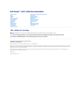 Dell Studio 1557 Användarmanual