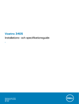 Dell Vostro 3405 Snabbstartsguide