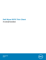 Dell Wyse 5070 Thin Client Användarguide