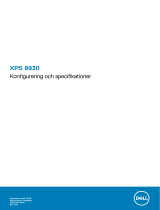 Dell XPS 8930 Snabbstartsguide