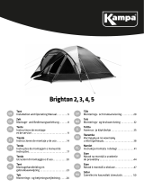 Dometic Kampa Brighton 2,3,4,5 Bruksanvisningar